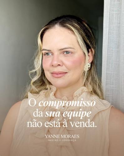O compromisso da sua equipe não está à venda